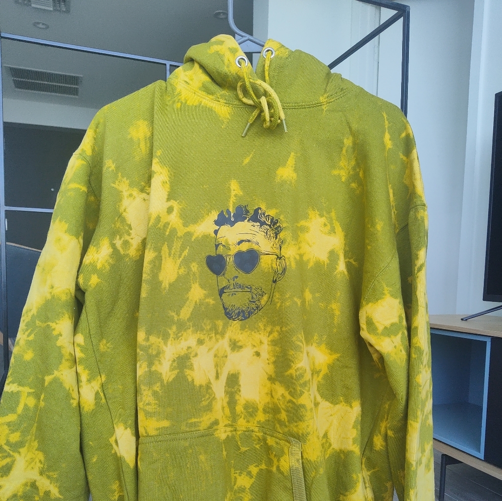 BXD Bunny tie-dye hoodie
